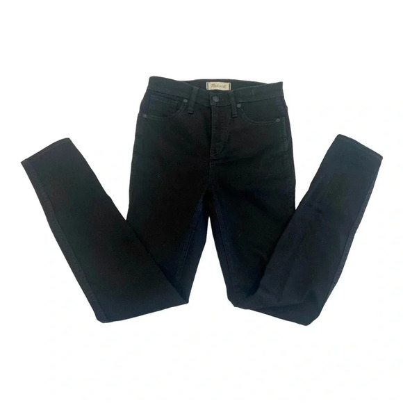 Madewell 10” High Rise Skinny Jeans Carbondale 25 New - Picture 4 of 11